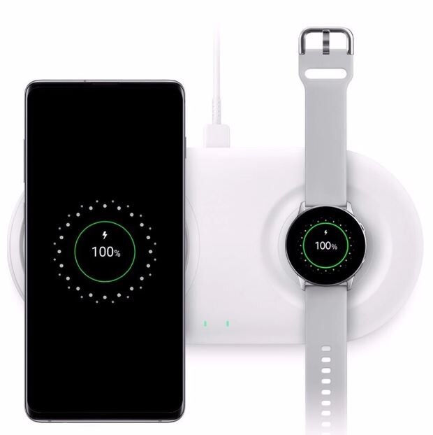 Drahtlose Ladegerät 2 in 1 Schnelle Ladung Telefon Ladegerät für Samsung Galaxis S10/S10 +/Uhr S2/ 3 schnelle Ladegerät Schnell Ladung Typ C