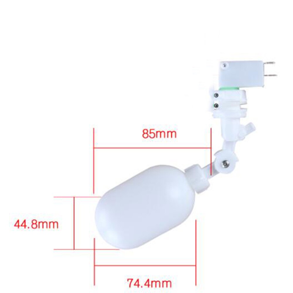 6.35mm PE Pipe Water Level Switch Water Tank Floating Ball Valve For Water Purifier Spare Floating Ball