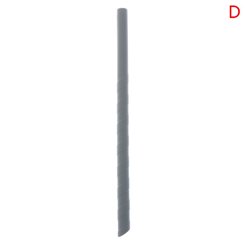 Silicone Straws Set 6 Colors Reusable Drinking Straws with 2 Cleaning Brushes: 4