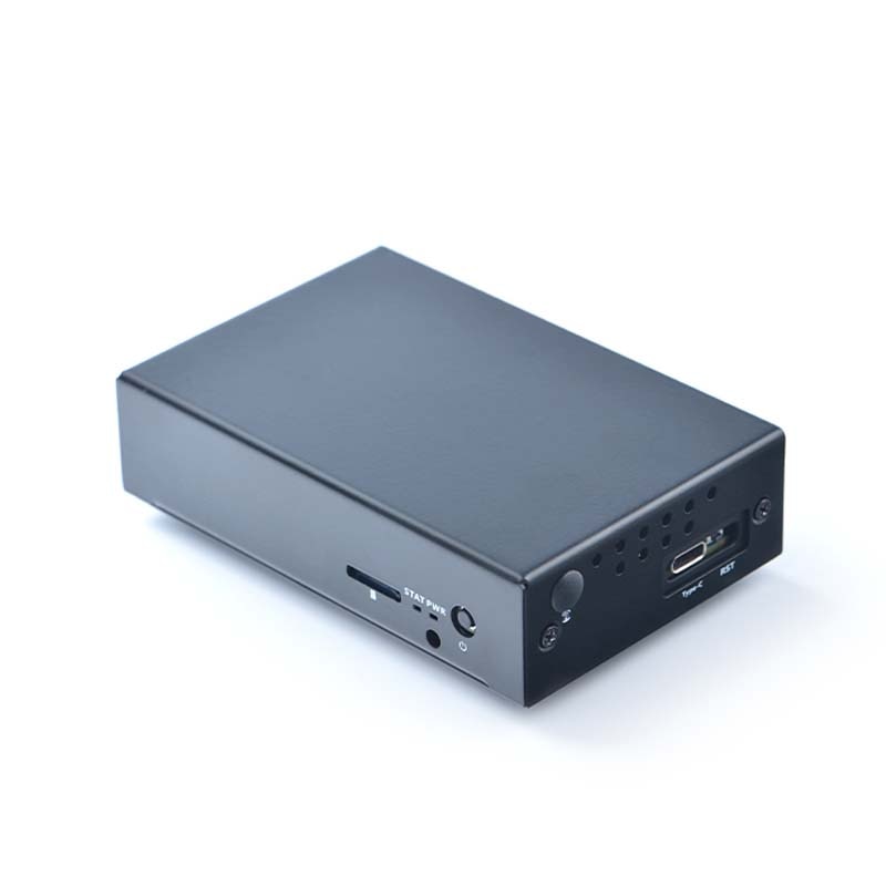 NanoPC-T4 carcasa totalmente metálica con agujeros de doble antena para antena montable
