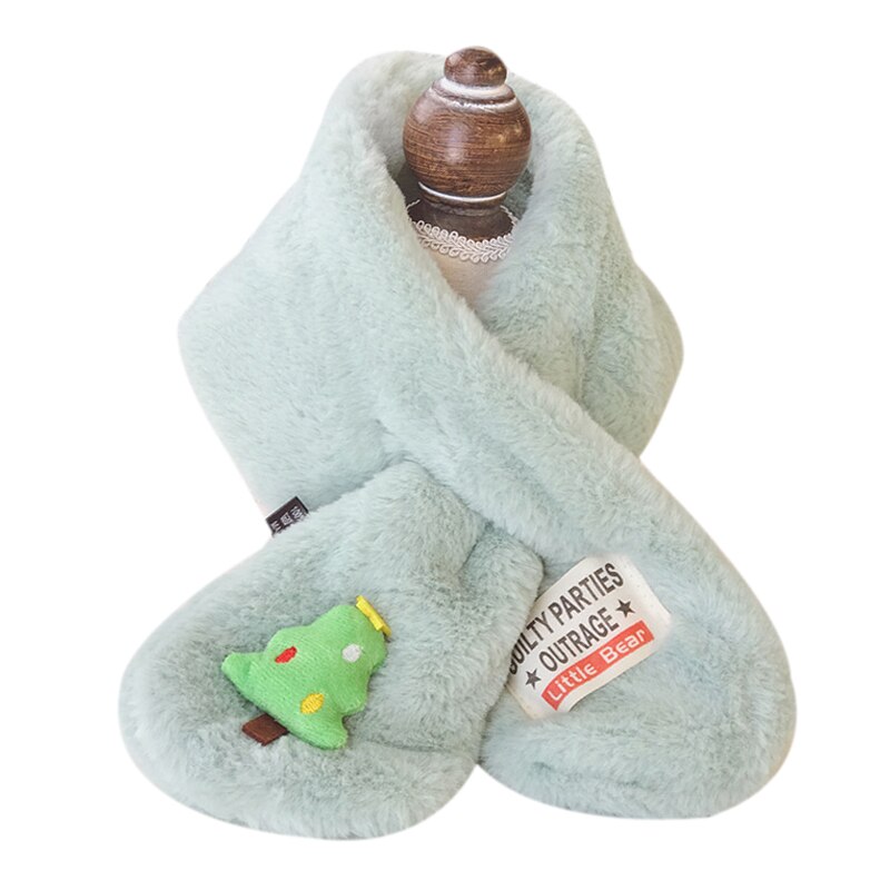 Bufanda con de dibujos animados para bebés y niñas: H