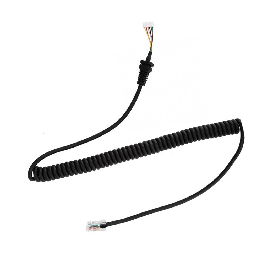 Auto Hand Speaker Microfoon Vervanging Mic Kabels Cord Draad Voor Yaesu MH-48A Voor Auto Radio Talkie Walkie Telefoonlijn Voorjaar