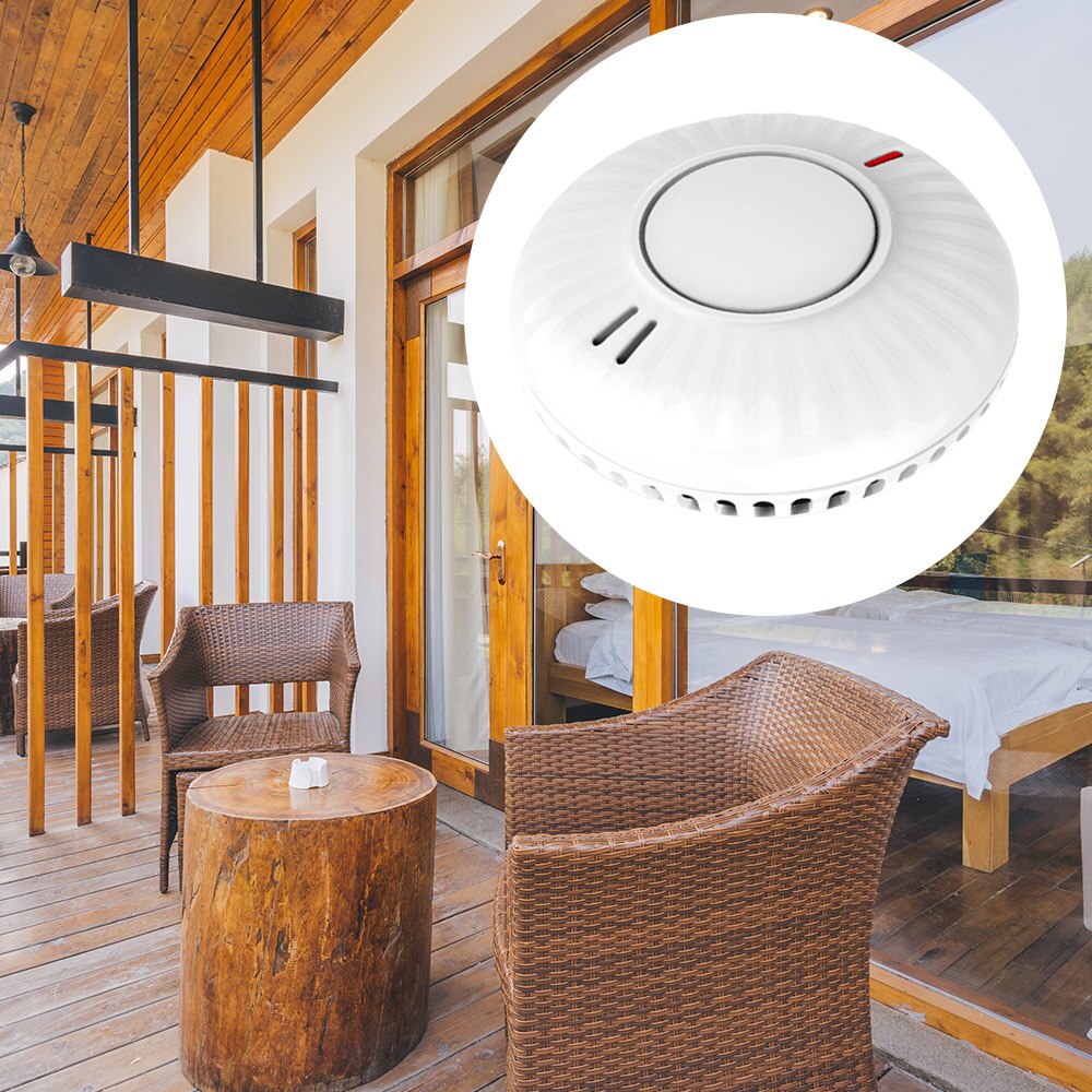 High Sensitive Stable Independent Alarm Smoke Detector Home Security Wireless Alarm Smoke Detector Sensor Fire Equipment