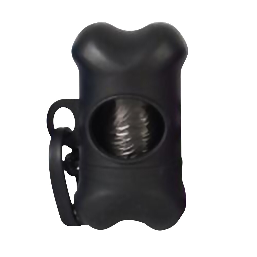 1x Pet Dog Bone Shape Waste Poo Garbage Dispenser Clean Up Bag Holder Case: 5