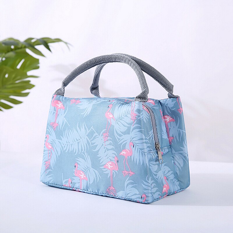 Bento Pouch Dinner Container School Food Storage Bags Portable Lunch Bag Thermal Insulated Lunch Box Tote Fresh Cooler Handbag