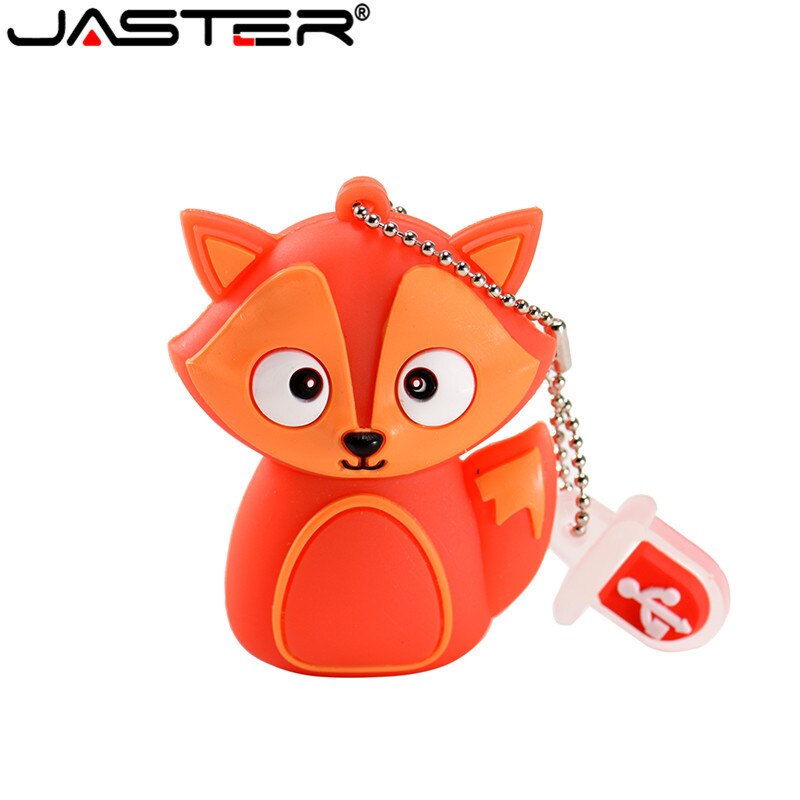 JASTER Cartoon penguin usb flash drive owl pendrive 4gb 8gb 16gb 32gb 64GB fox pendrives usb 2.0 cute animal memory stick