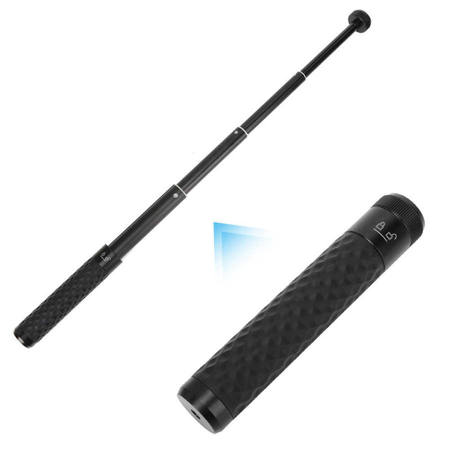 Verlengstuk Telescopische Pole Vier Sectie Selfie Stick Voor Telefoon Stabilisatorsteun 1/4 ''Standaard Schroef Gat Monopod