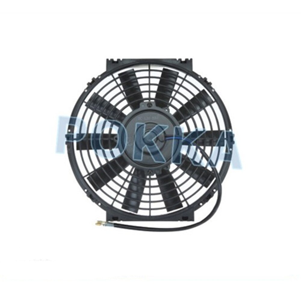 Automobil klimaanlage kühlung elektronische fan, kondensator fan 8,9,10,12,14 zoll, 80W 12v/24V