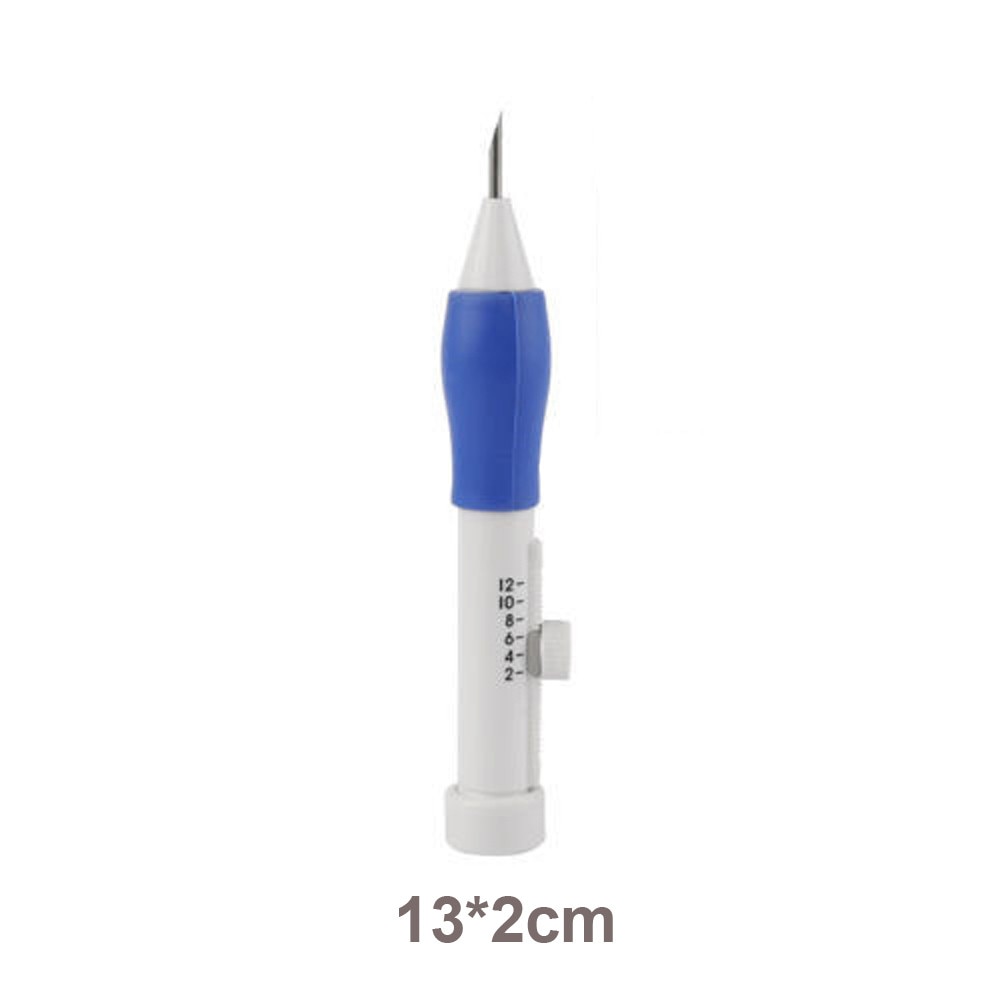Magic Embroidery Pen Embroidery Needle Weaving Tool Handmade Fancy DIY Crafts Pen Set Punch Needle Sewing Accessories Tool