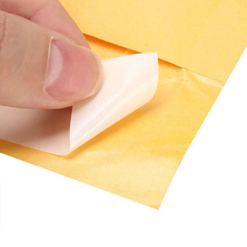 1pc 11*13cm Yellow Kraft Paper Bubble Envelope Kraft Padded Mailing Invitacion For Invitations Envelopes Bubble Envelopes S S5Z8