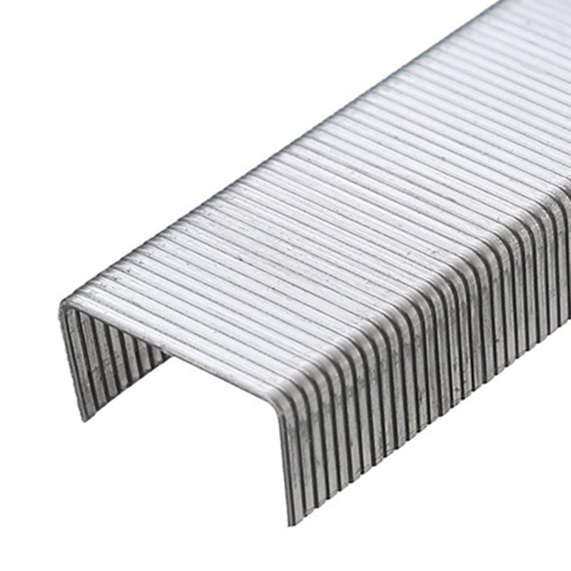 10 boxen Allgemeine Verwendung Größe 12 Desktop Heftklammern Büro Verbindliche Lieferungen Metall U Nagel Staple Für Manuelle Nagel Hefter (1000 teile/schachtel)