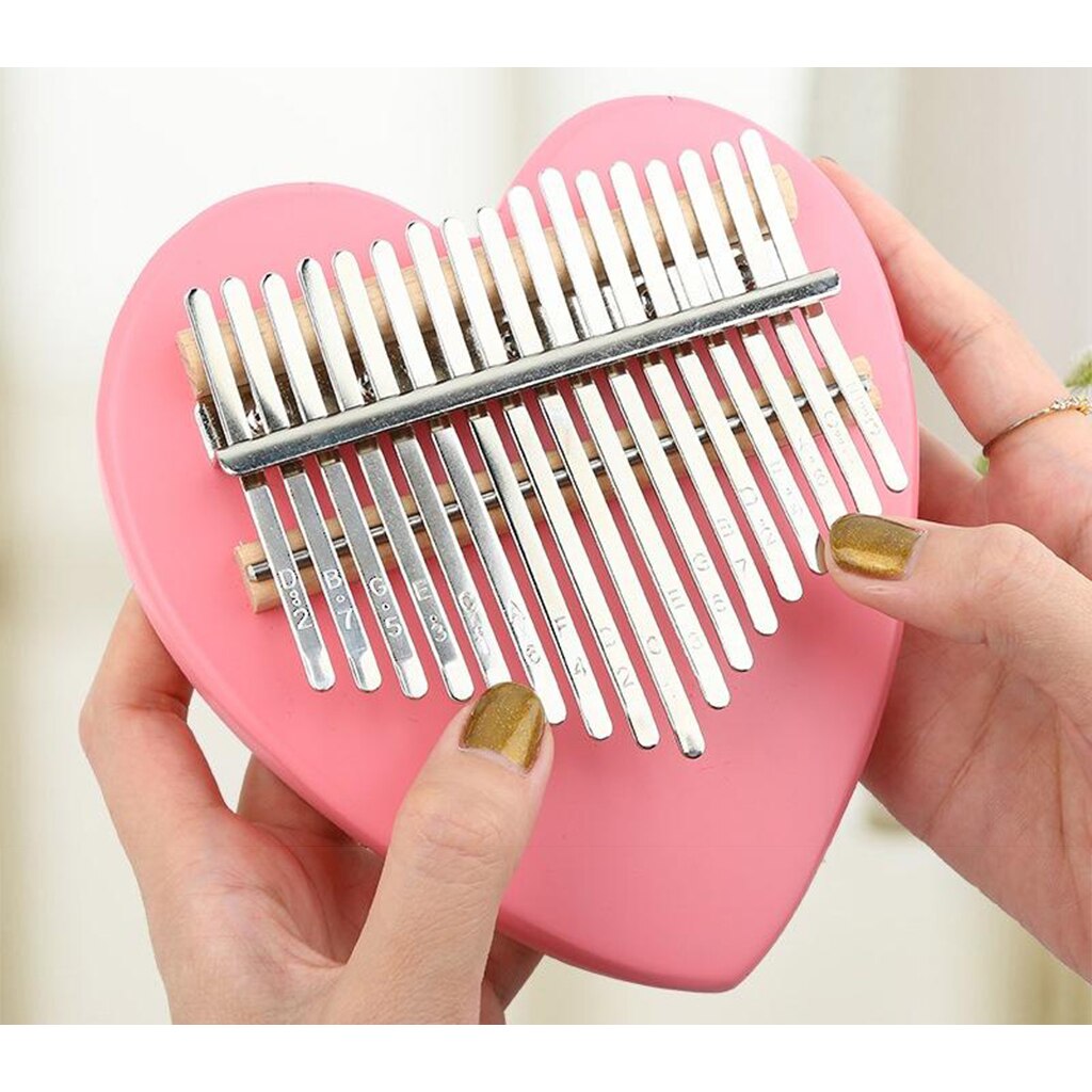 17 Toetsen Kalimba Vinger Musical Draagbare Duim Piano Mbira Instrument Duim Harp Piano Paddestoel Gecko Kalimba