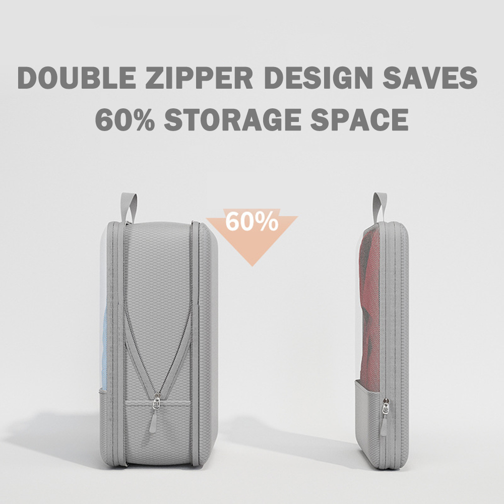 Sammenleggbare reiseklær oppbevaringsvesker vanntette vesker bærbar bagasjeorganisator veske pakkekube lett støvtett reiseveske