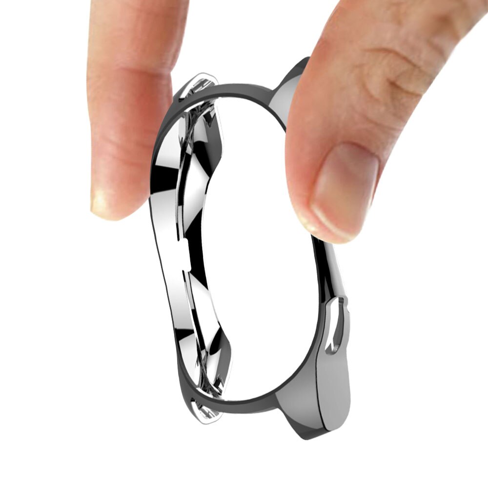 Cover for Samsung Galaxy Watch 42mm SM-R810 Shock-proof Scratch-resistant TPU Protective Case for Samsung Watch 42mm Smartwatch: Gray