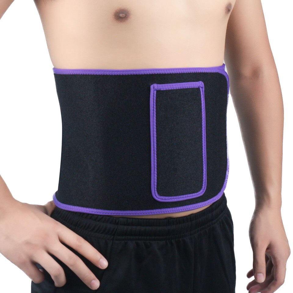 Adjustable Slim fit Abdominal Waist sweat belt Sports Waist trimmer Support Safety Back Support Lumbar Band Protective