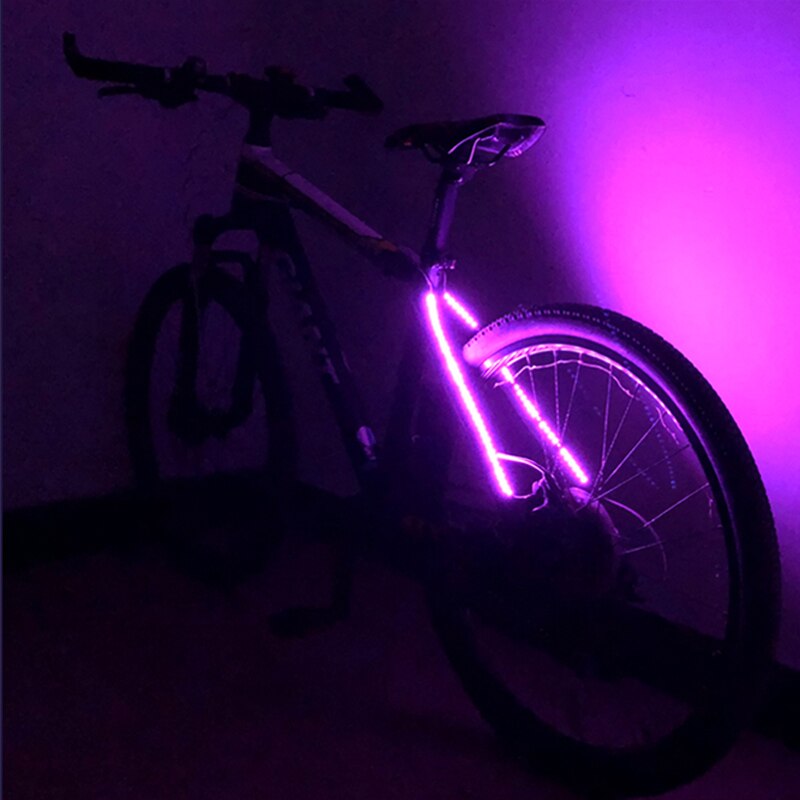 Luz trasera decorativa para bicicleta de 70 LED, resistente al agua, tira de luces para ciclismo, luz intermitente de advertencia de seguridad, accesorios para bicicleta