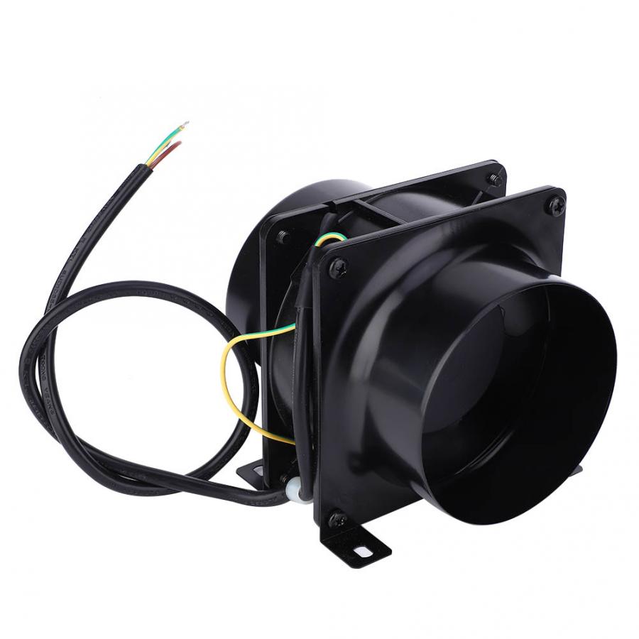 4 Inch Axial Duct Fan Air Ventilator Pipe Ventilation Exhaust Fan for Basement Library Kitchen Wall Fan Duct Fan 100-120V