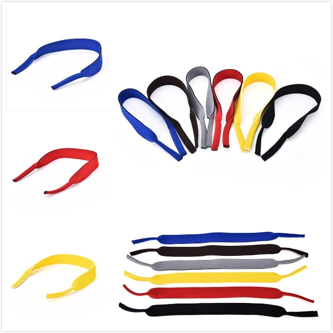 nuovo all'aperto Occhiali Occhiali Occhiali Da suola Elastico Della Cinghia Della Cinghia di sport Della fascia Supporto Del Cavo in neoprene Occhiali Da suola Occhiali Da vista di Alta Qualità