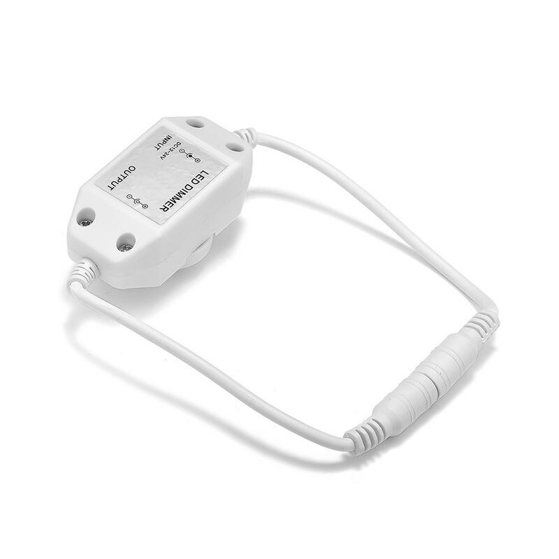 20pcs DC12V - 24V LED Dimmer Switch Brightness Adjustable Controller For Single Color LED Lamp 5050 3528 5630 Strip Light