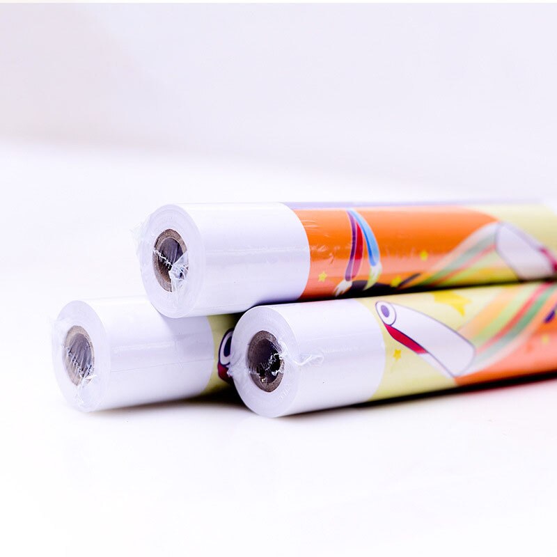Drawing Paper Rolls Graffiti Art White Poster Paper White Easel Paper Roll For Kids Craft Project