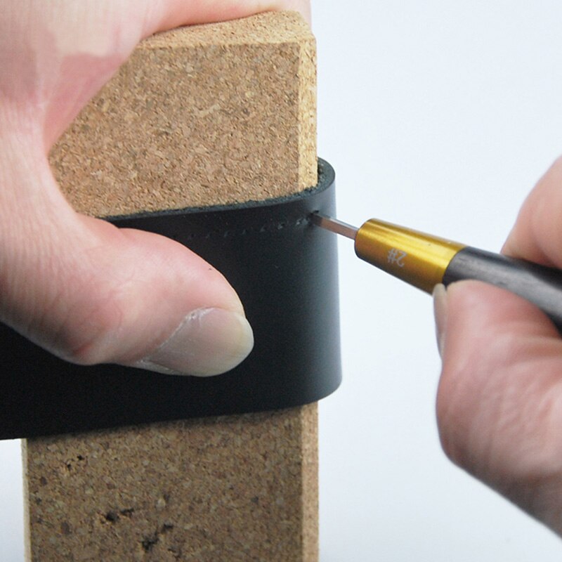 Eiken Grove Korrel Kurk Priem Stand Kurk Boord Pin Board Leer Ponsen Tool DIY Handgemaakte Leathercraft Gereedschap