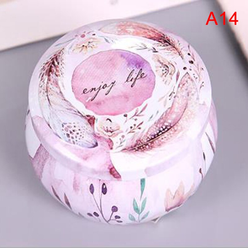 1Pc DIY Candle Making Kit Holder Storage case Party Favor and Sweets Candle Tin Jars for Dry Storage Spices case Camping: 14