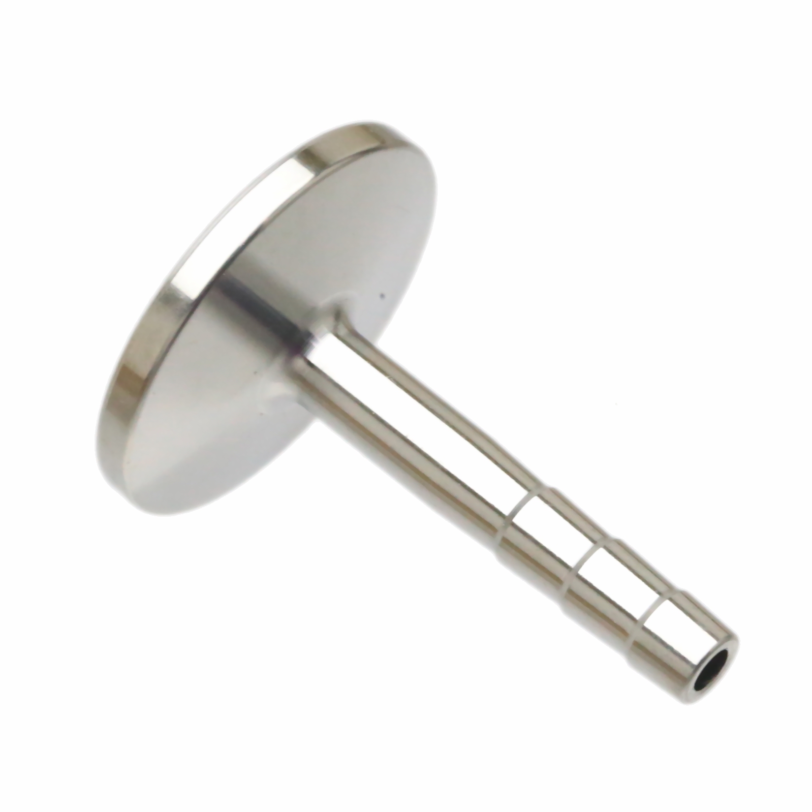 ISO-KF16 NW/KF-16 zu Dia. 6mm Schlauch Schlauch Widerhaken Gummi Adapter Vakuum Flansche Montage Edelstahl 304 SS304
