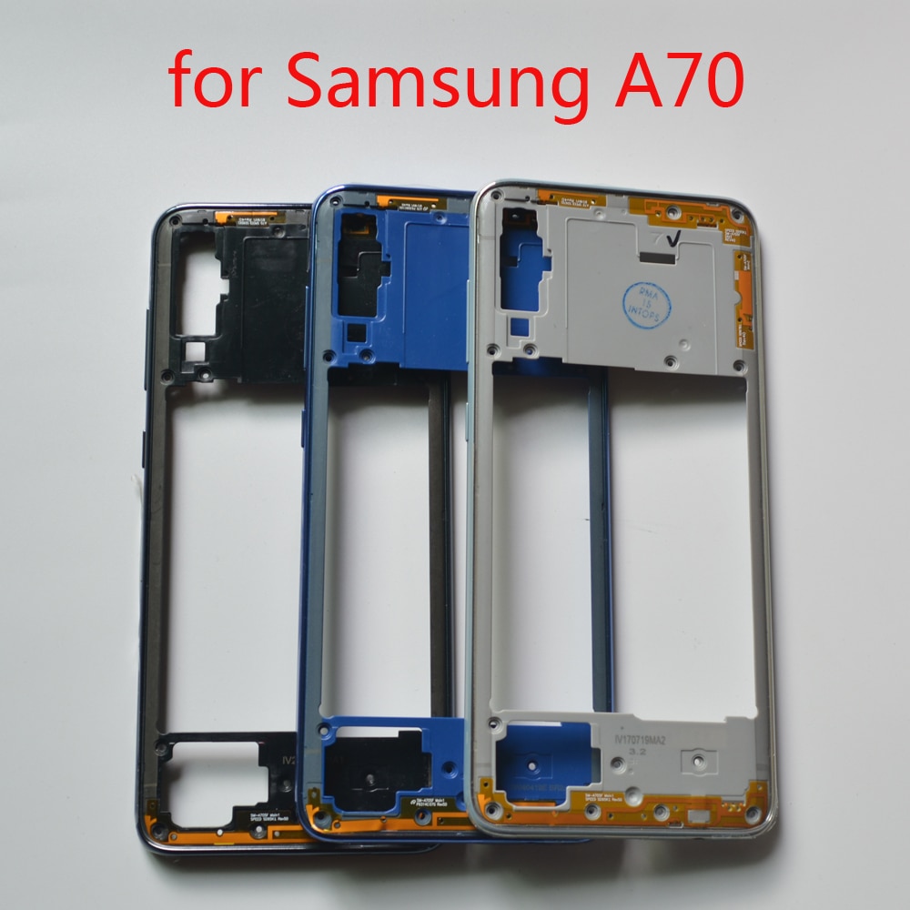 Mittleren Rahmen Für Samsung Galaxy A70 A705 A705F A705FN Original Telefon Gehäuse Center-Chassis Fall Mit Tasten + Werkzeuge