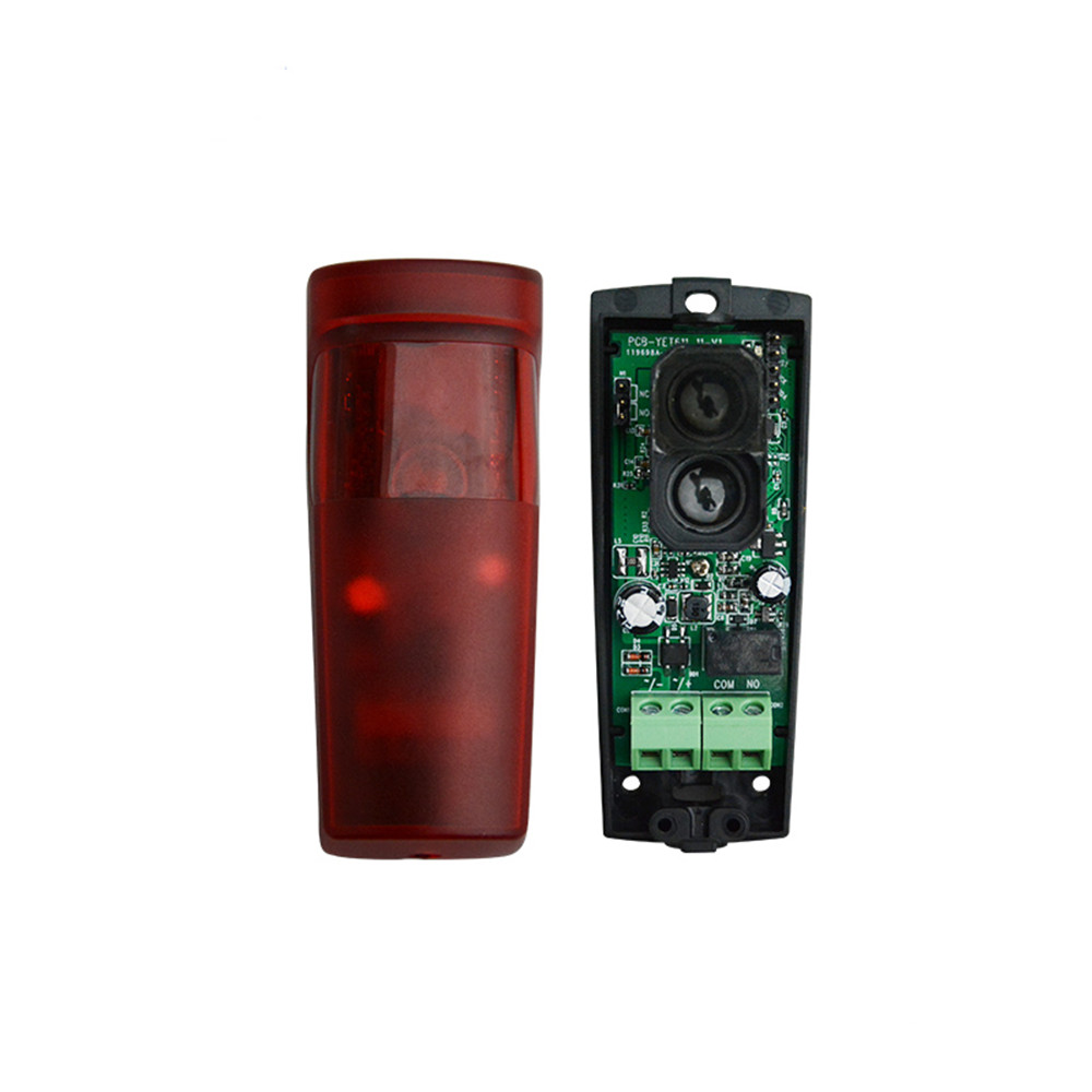 AC/DC12-24V Infrared 1 Beam 20m Reflective Photocell Sensor for Auto Gate Door