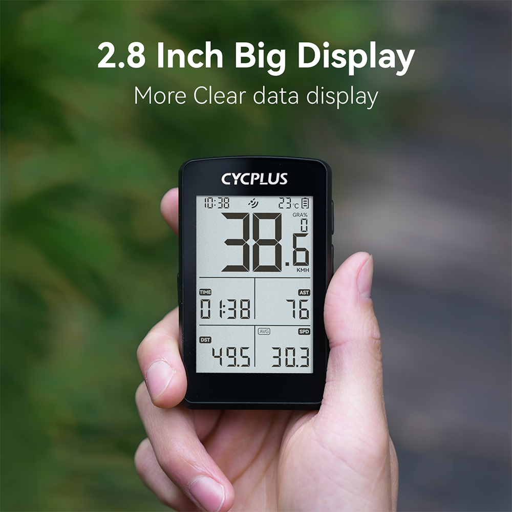 CYCPLUS M3 Fietsaccessoires GPS Fietscomputer Draadloos ANT+ BLE 5.0 Waterdichte snelheidsmeter Fietsen Snelheid Cyclocomputer