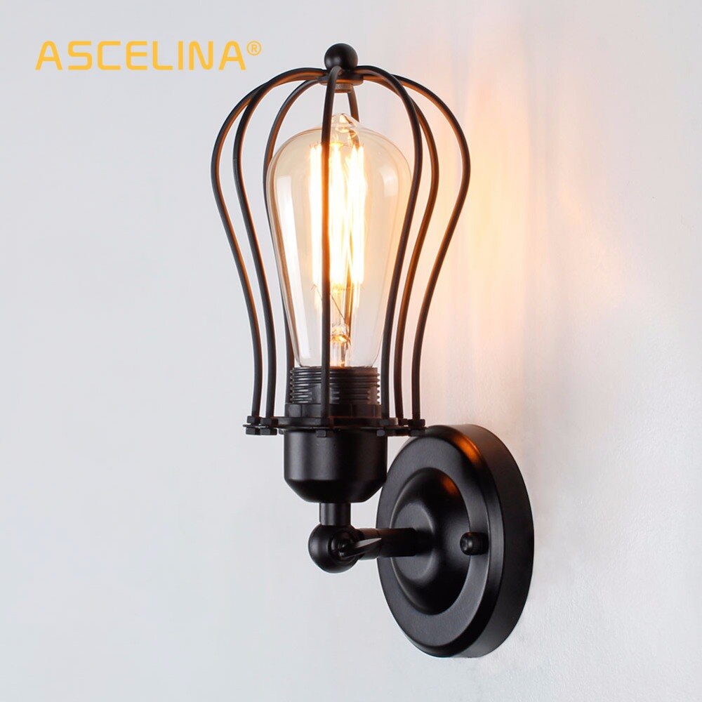Wandlampen Industriële wandlamp Vintage Wandlamp Verstelbare wandlamp armatuur Loft Amerikaanse land blaker indoor lampen