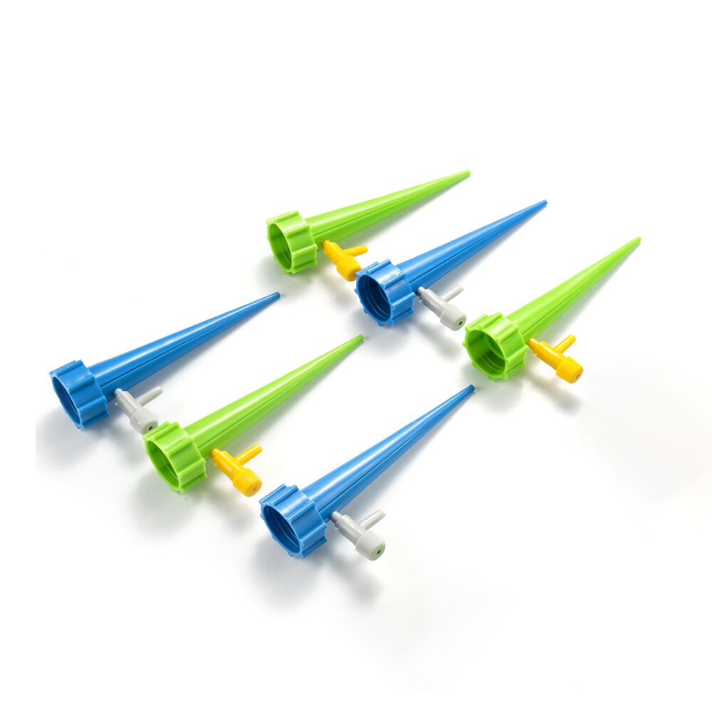 12/6pcs Self Watering Spikes Drip Irrigation System Automatic Watering Device Adjustable Plant Watering Tools for Garden Plants