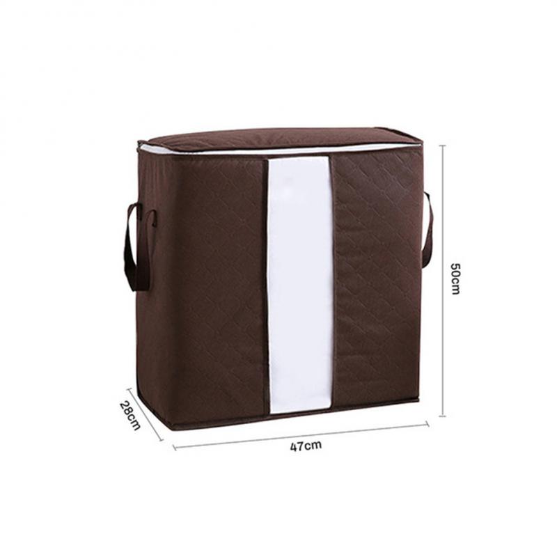 Quilt Opbergtas Opvouwbare Draagbare Kleding Opslag Koffer Non-woven Thuis Opbergdoos Quilt Tas Stofdicht Afwerking tas: 08
