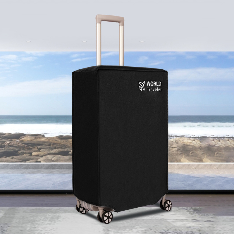 Waterproof Suitcase Protector Luggage Cover Baggage Dust Case Cover Suitcase Case Travel Organizer: Bronze