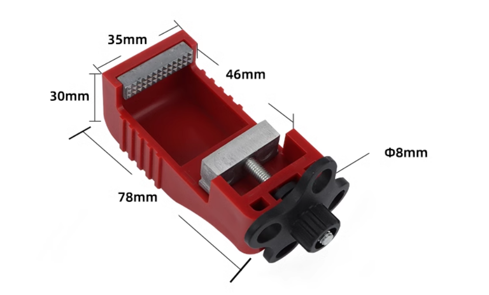 MCB Lockout Device Impact Tight Bite Motor Circuit Breaker Lockout Motor Protection lock on and off for MCB: Yellow