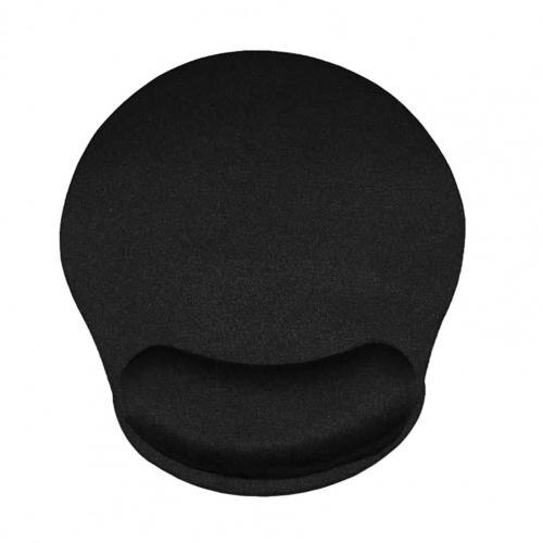 Mauspad matt Schreibtisch Pad mit Handgelenk schützen Anti-Rutsch-Gel Handgelenks tütze für PC Laptop Computer ergonomischen Komfort Armbinde: Schwarz