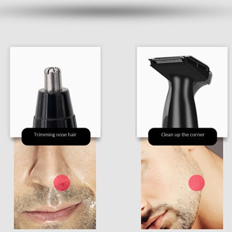 2In1 électrique oreille tondeuse de nez pour hommes rasoir Rechargeable