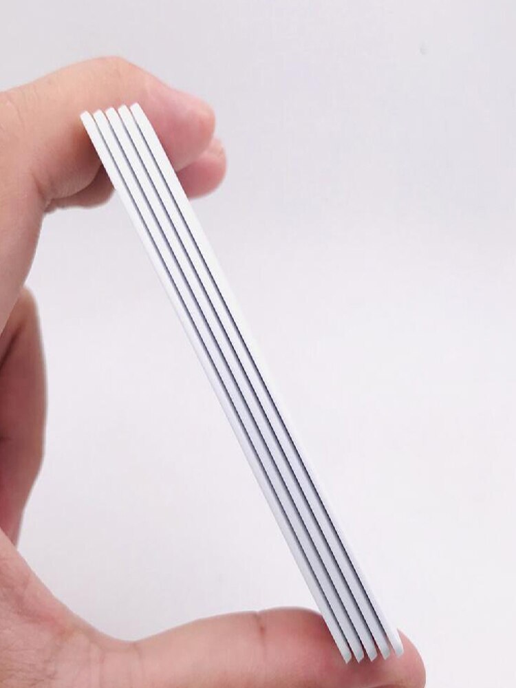 Tarjeta inteligente de acceso RFID, 25 unids/lote, 1,8mm, 125KHz, identificación inductiva, Tarjeta blanca para el sistema de Control de acceso, tiempo y atención aparato