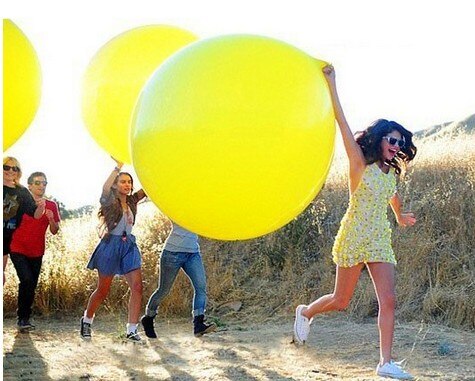 Extra large balloon 36 inch latex balloon lifted off the ground birthday wedding celebration wedding decoration balloon