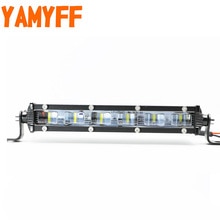 YAMYFF 7 Inch 12 V LED Auto Licht Bar Spotlight Flood Lamp Rijden Fog Offroad voor Ford Toyota SUV 4WD LED Balken Werk Licht