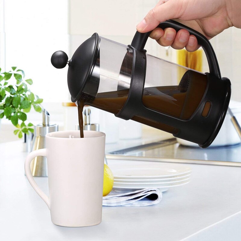 French Coffee Maker Small French Press Perfect for Morning Coffee Maximum Flavor Coffee Brewer With Superior Filtration