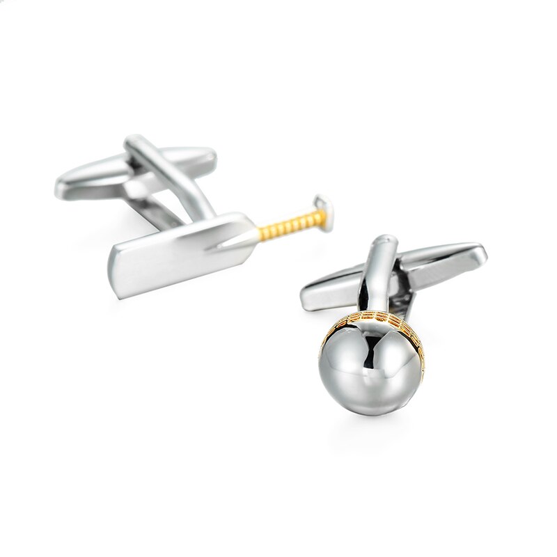 emaille sprühen malerei technologie Unterhaltung Sport Spiel Modellierung manschettenknöpfe männer Französisch hemd Manschettenknöpfe: 26