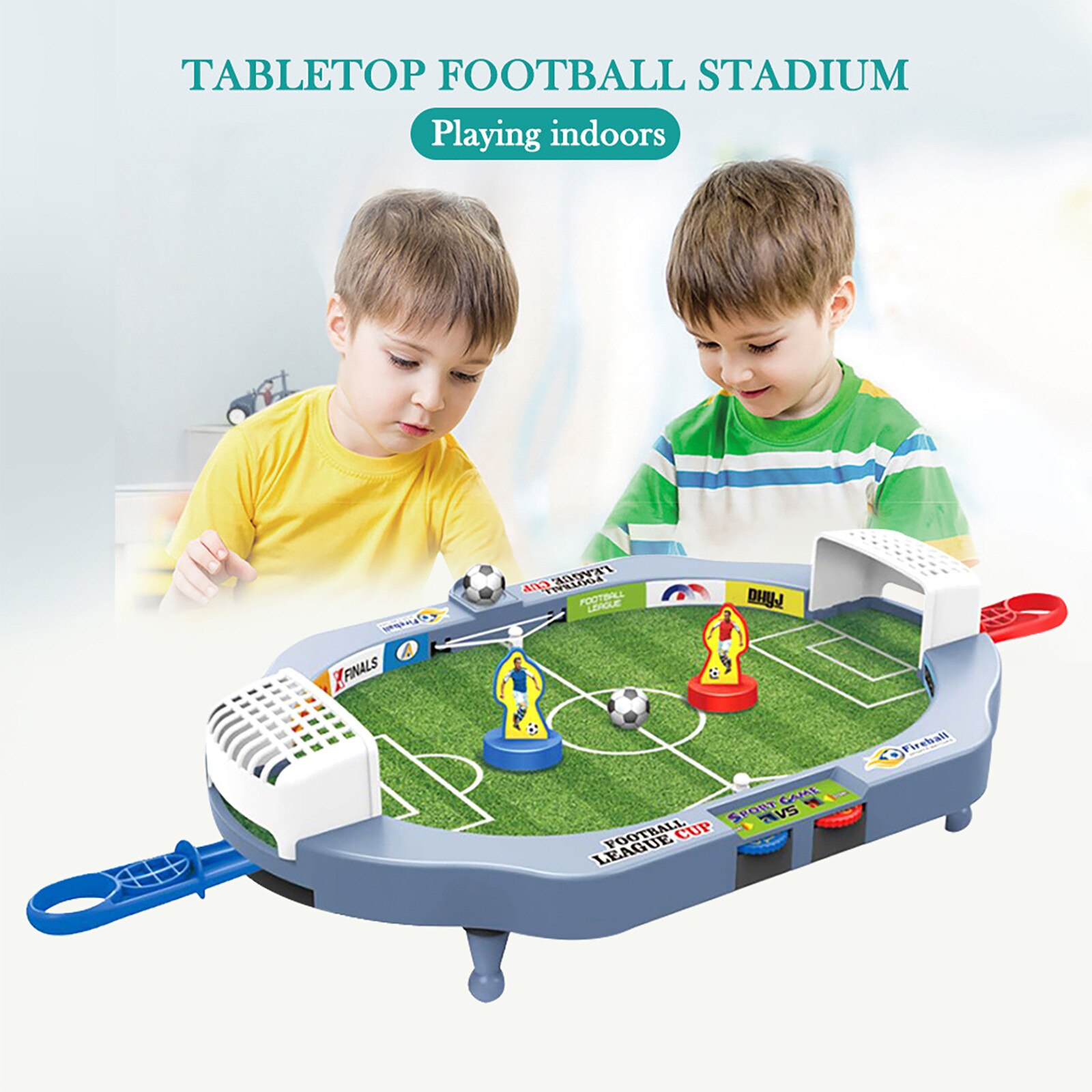 Mini Tisch Sport Fußball Fußball Arcade-Party Spiele Doppel Schlacht Interaktives Spielzeug Für Kinder Kinder Erwachsene Weihnachten