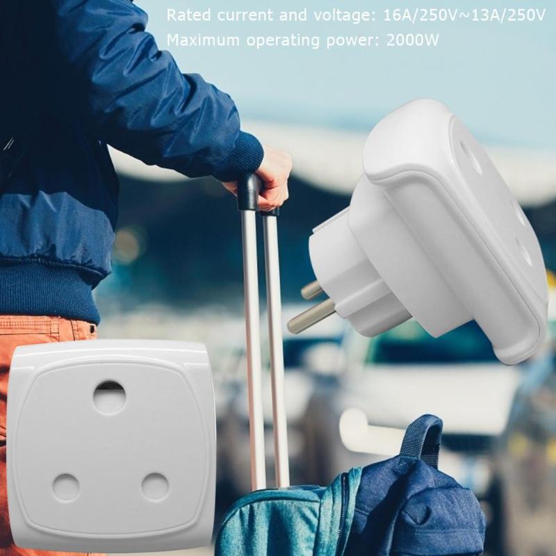 Universal Adapter EU to Large South Africa Power Outlet Socket for YuaDon YD-9SA Security Certification CE and ROHS