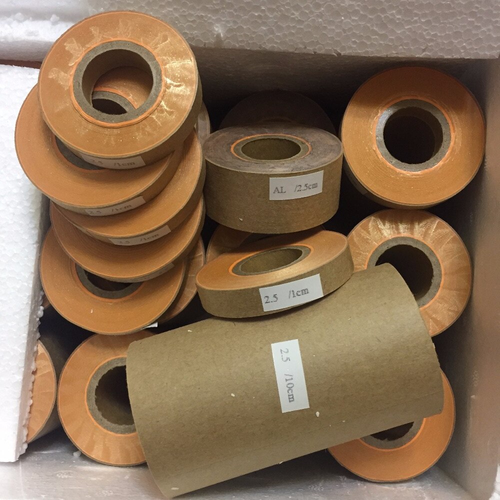 A roll Imitation gold leaf copper leaf foil the width 10-150 mm - gold foil in roll decoration material gilding gold leaf