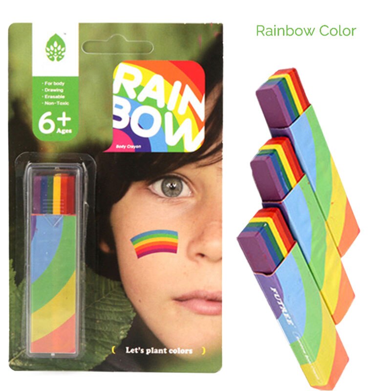 Body Art Schilderkunst Make Body Schilderen UV Verf Rainbow Art Tattoo Verf Voor Het Gezicht Verf Gekleurde Kind Kids pen