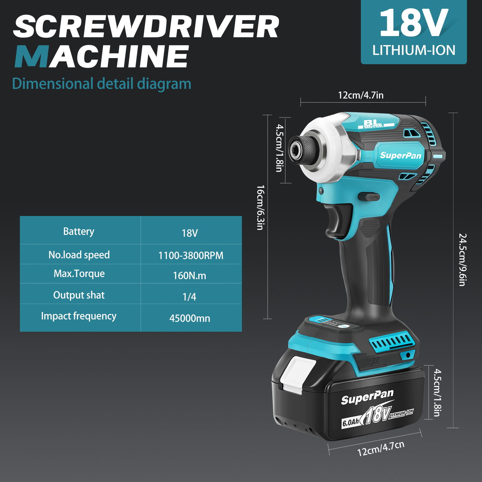 Brushless Electric Tools DTD171 Cordless Impact Driver,Electric Screwdriver power tools Wireless drills For Makita 18V Battery