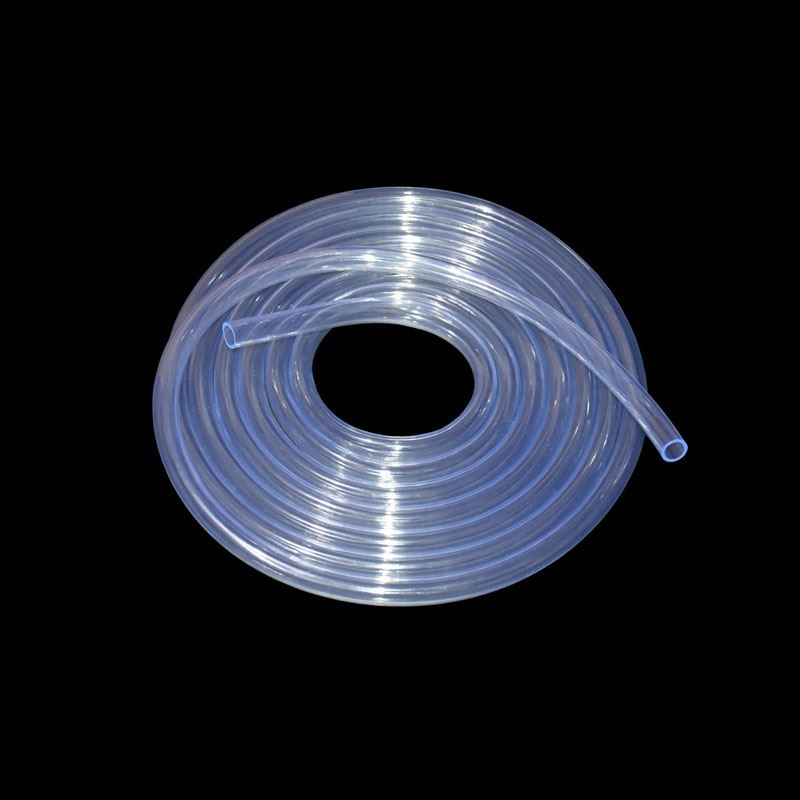 Manguera flexible de PVC para riego de jardín, Tubo Transparente de agua de riego de 1/2 ", 3/4", 24mm, 16mm, 20mm, 24mm, 5m