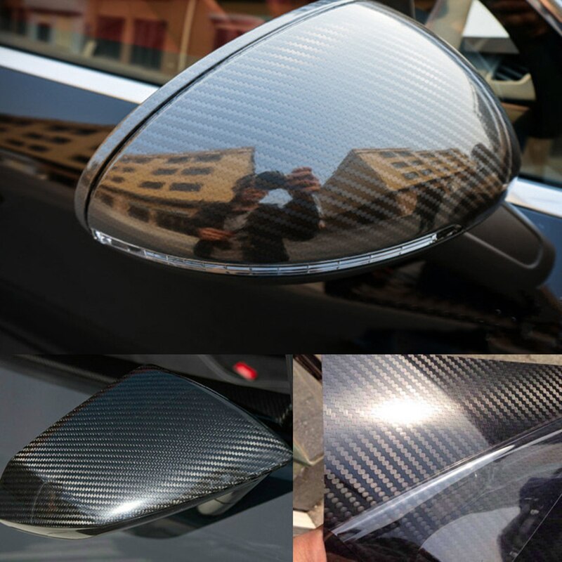 200cm * 50cm 5D Hoge Glossy Carbon Fiber Vinyl Film Auto Styling Wrap Motorfiets Auto Styling Accessoires Interieur koolstofvezel Film