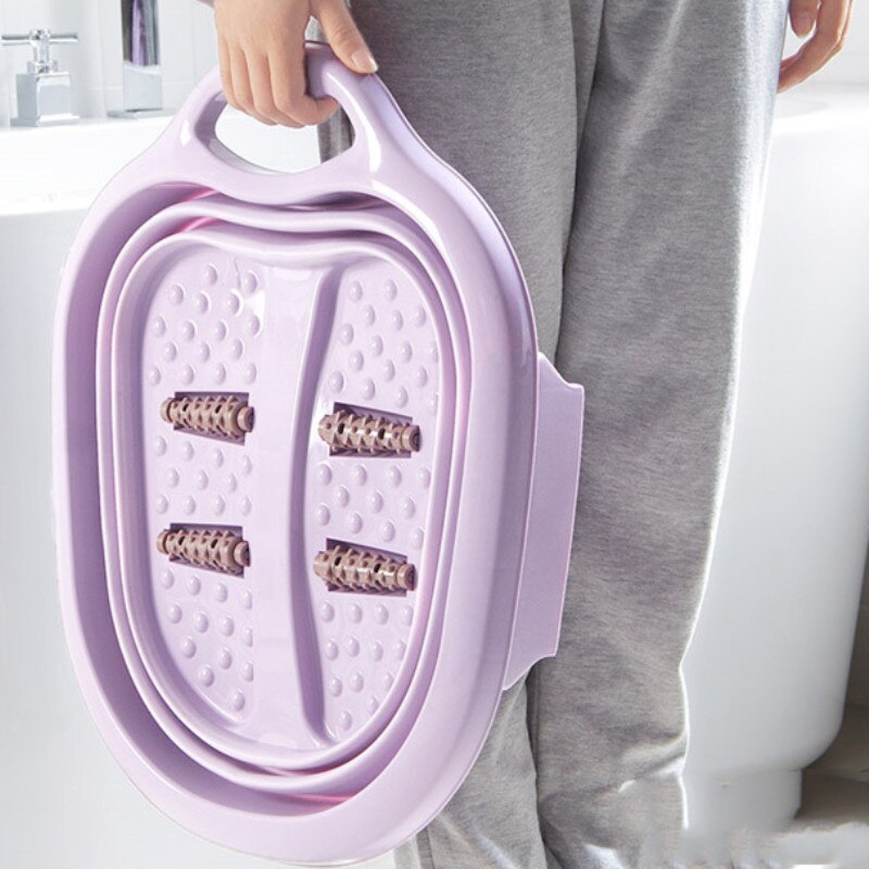GOALONE-lavabo portátil plegable para pies, cubo para pies, bañera para Spa y pedicura, para viajes